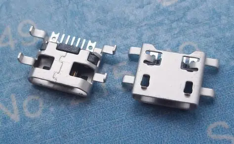 100 шт./лот разъем Micro usb разъем для телефона и планшета