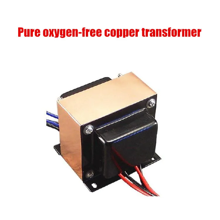 

50VA New Silicon Steel Sheet Copper Foil Shielding EI Audio Amplifier Transformer 180V-0-180V 0-6.3V 0-6.3V Tube Amp