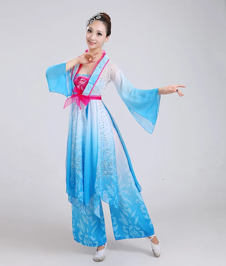 Женский китайский Зонт с талией и барабаном классические народные танцевальные