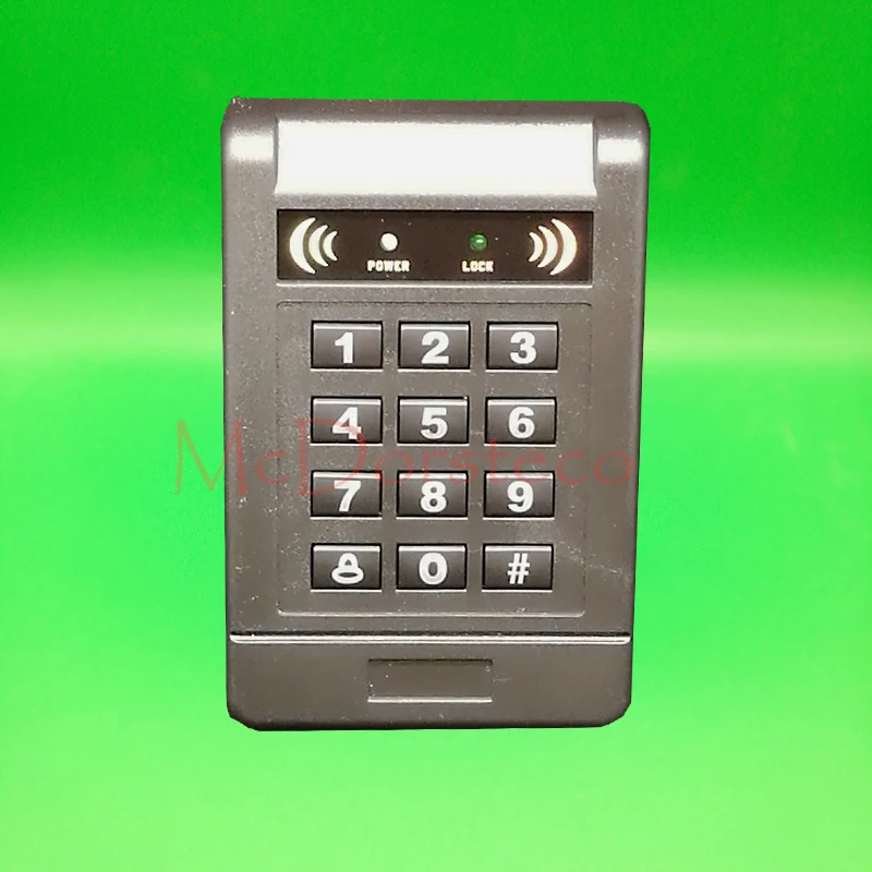 DIY Полный 125khz Rfid Клавиатура система контроля допуска к двери узкий тип без NC