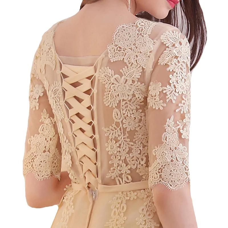 Женское вечернее платье с аппликацией FADISTEE элегантное короткое для выпускного