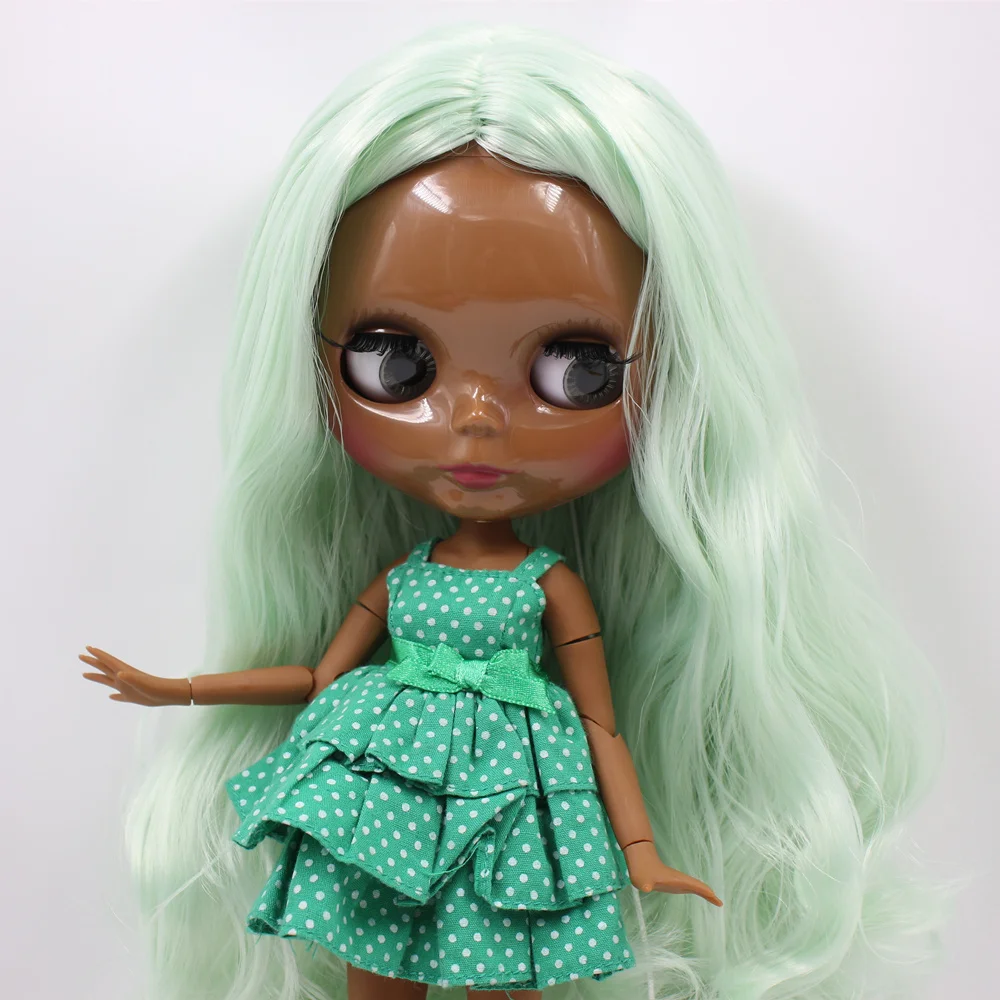 Кукла на заказ ICY DBS Blyth No. 280BL4278 с зелеными мятными волосами 1/6 bjd ob24 аниме