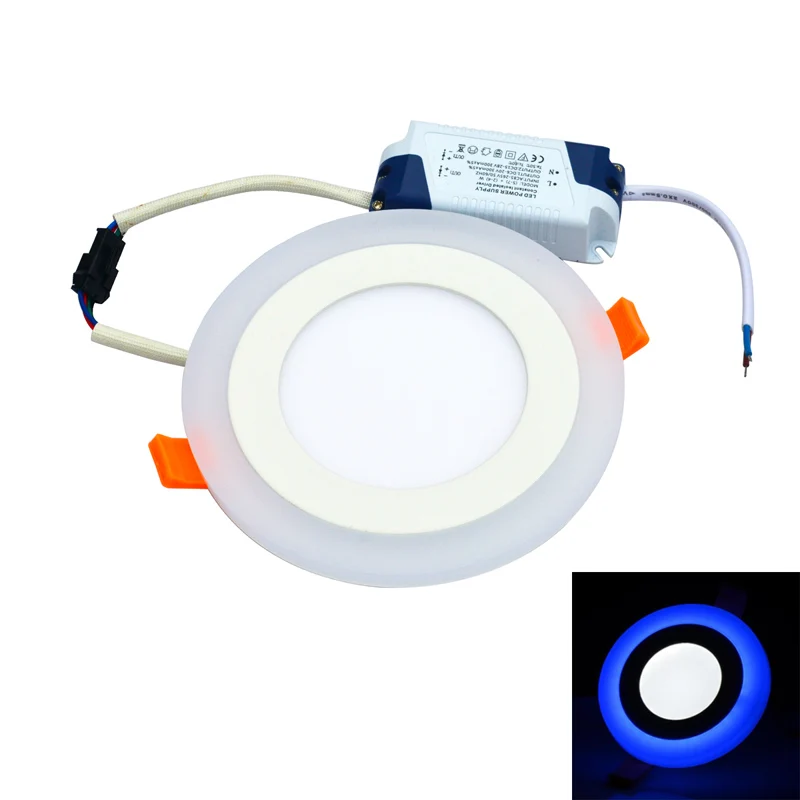 LED лампочка 9 Вт 3 модели светильников Светодиодная панель круглая потолочная