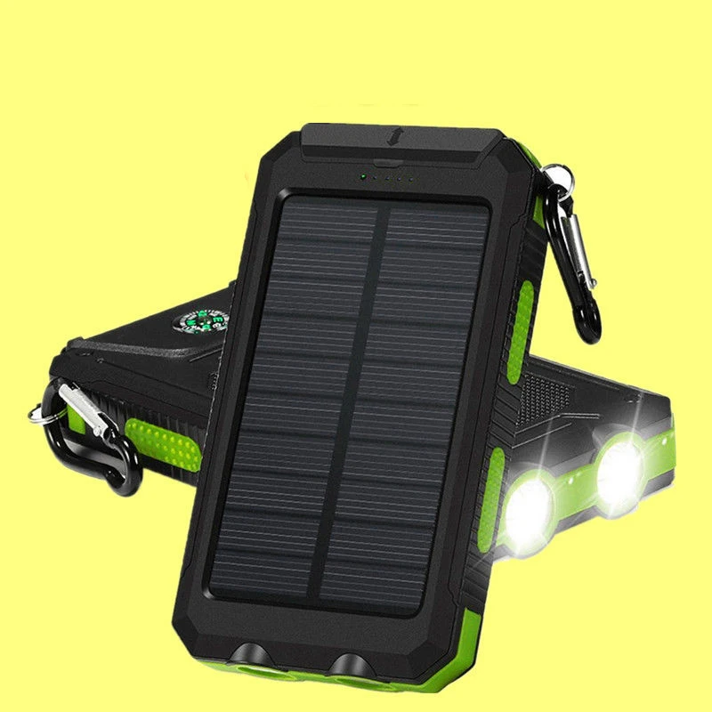 Зарядка сокровище портативная солнечная батарея 20000Mah зарядное устройство