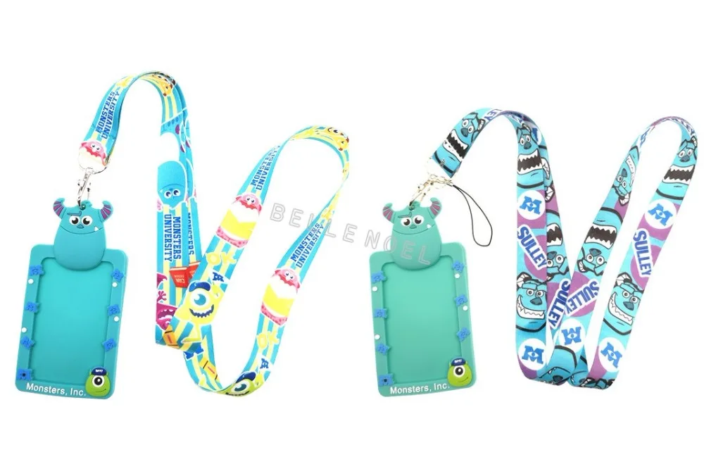 1 шт. ремни на шею с изображением монстра университета карточка для удостоверения