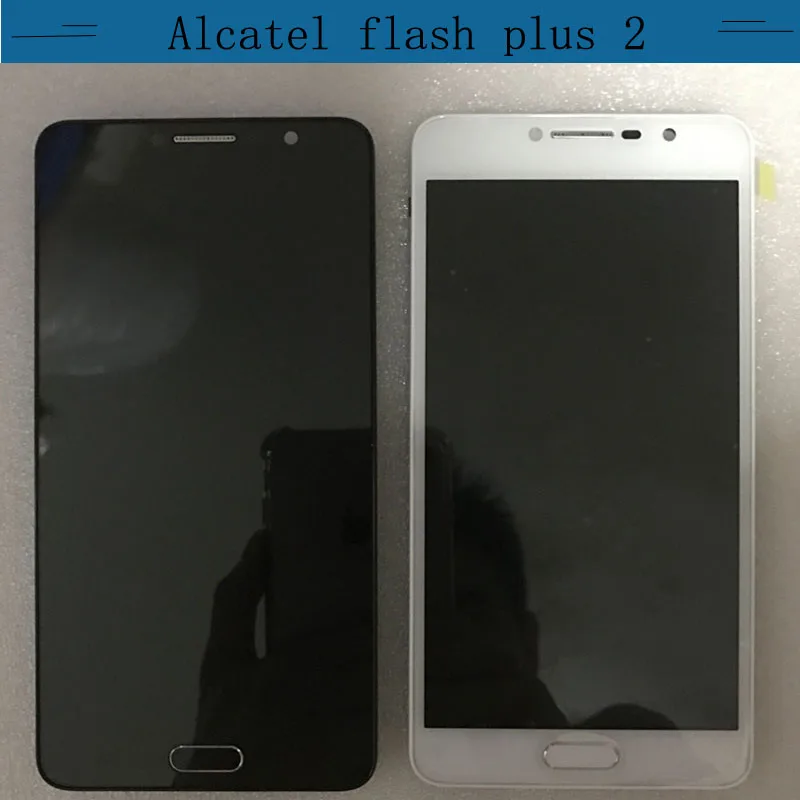 5.5inch For alcatel flash plus 2 Touch Screen Digitizer Glass Sensor + LCD Display Panel Screen+frame for phone | Мобильные телефоны