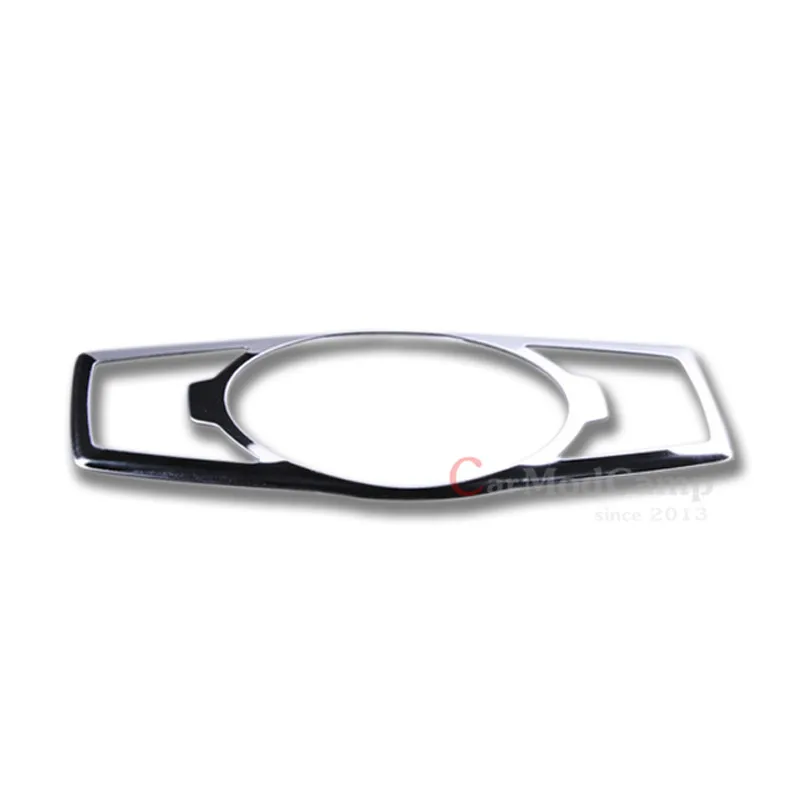 

Stainless Steel Headlight Switch Button Frame Cover Trim For Ford EVEREST SUV 4DR 2015 2016 car styling accessories