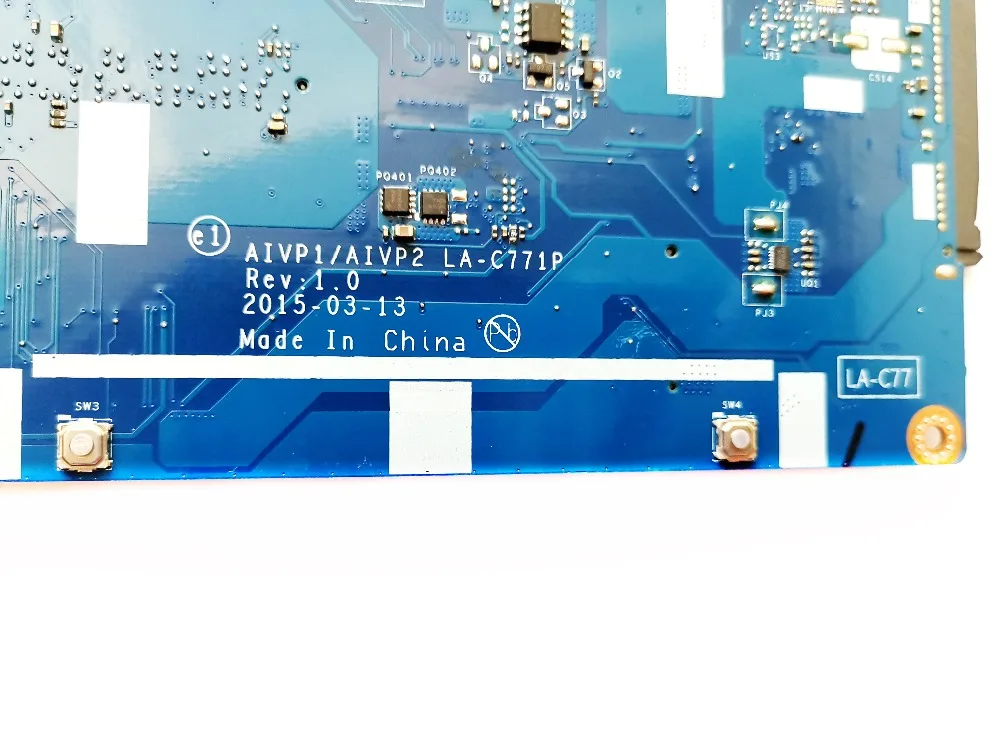 Оригинальный Для lenovo 100-15IBY Материнская плата ноутбука N3540 AIVP1 AIVP2 LA-C771P испытанное