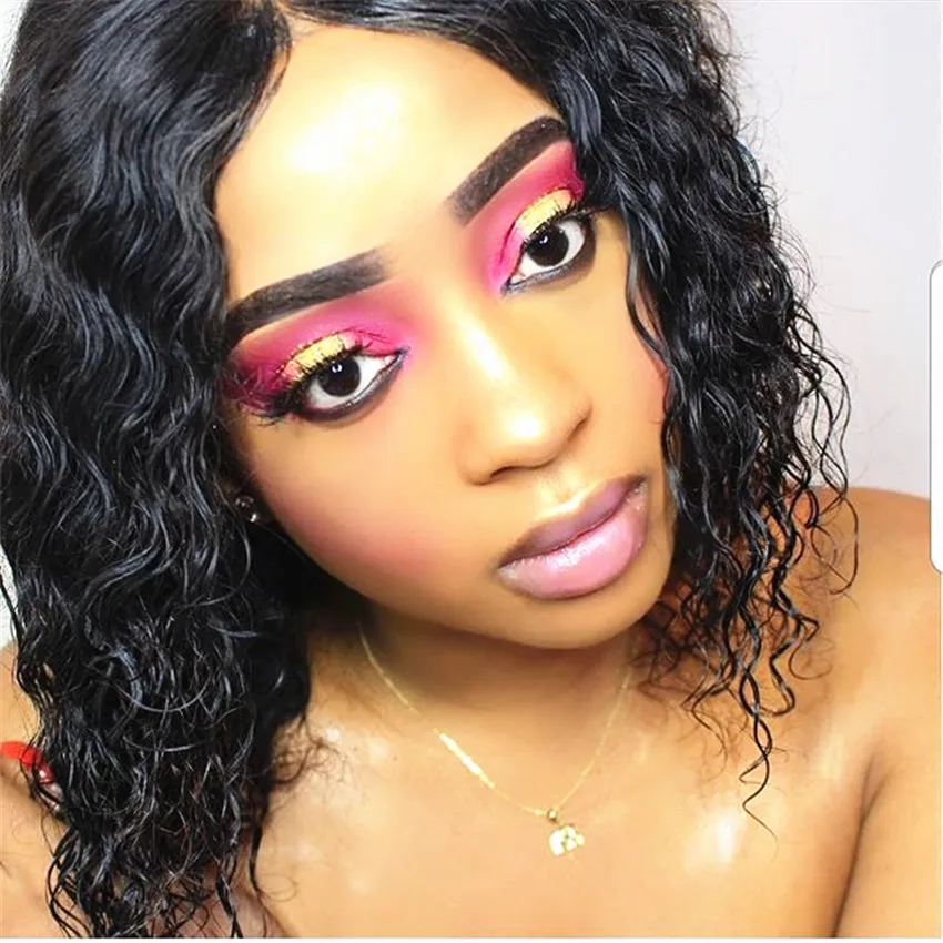 Halo Lady beauty натуральный волнистый кружевной фронтальный с детскими волосами бразильские человеческие волосы уток 13*4 Фронтальная застежка не Реми