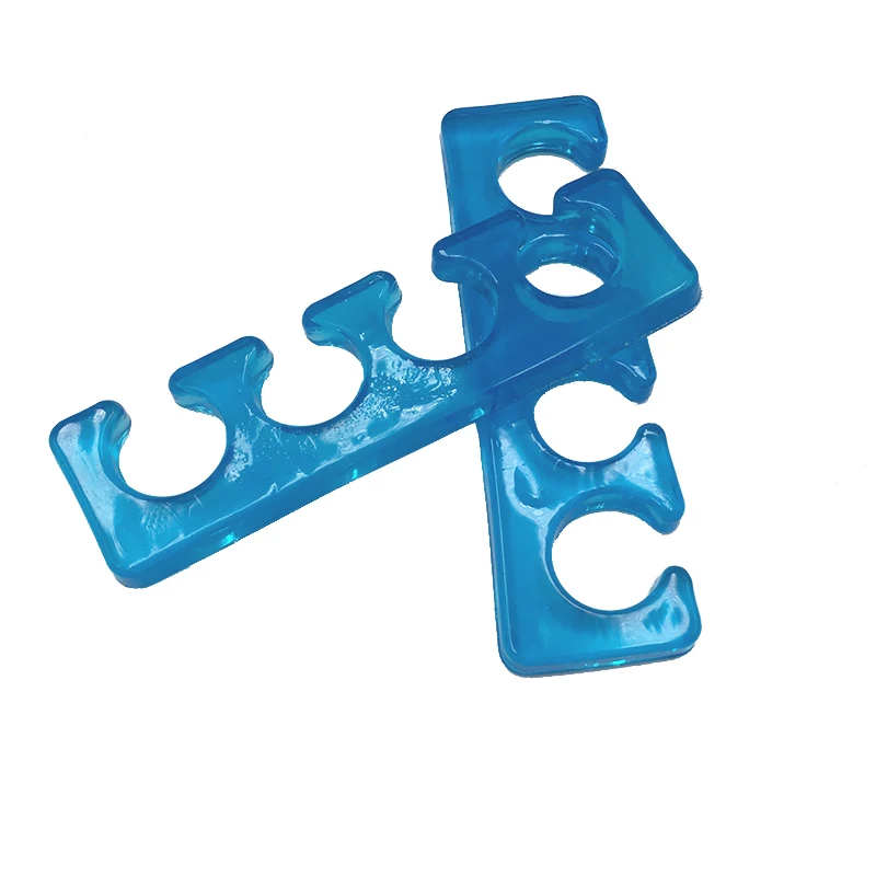 Новинка 5 пар силиконовых мягких форм разделитель пальцев/Разделитель пальцев