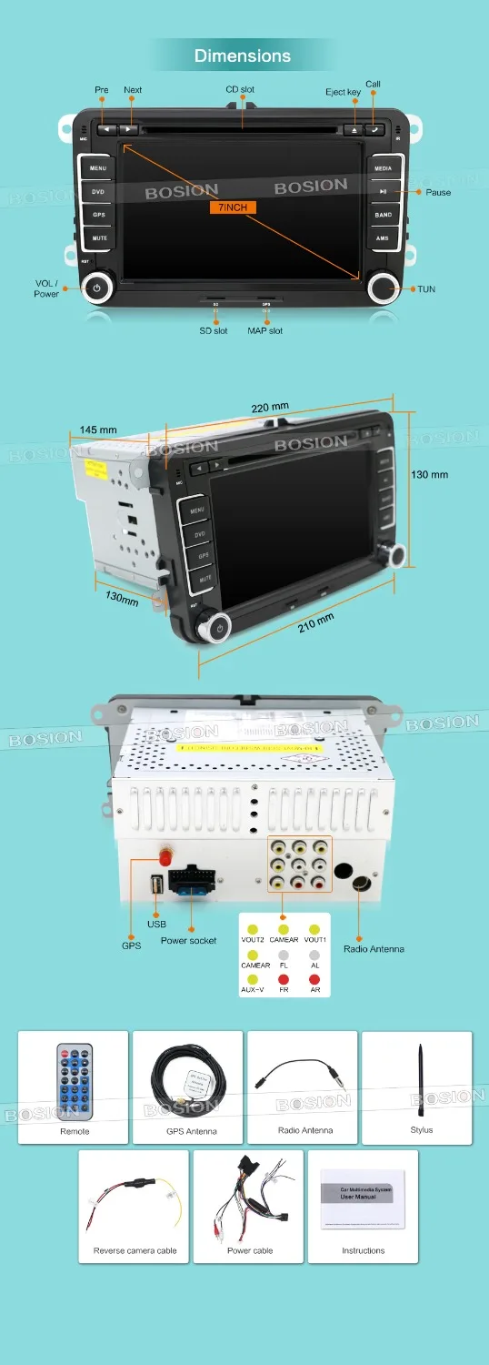 2Din gps Navi Универсальный Автомобильный DVD Playe для VW TIGUAN GOLF POLO PASSAT JETTA TOURAN CADDY с USB/SD HD tv