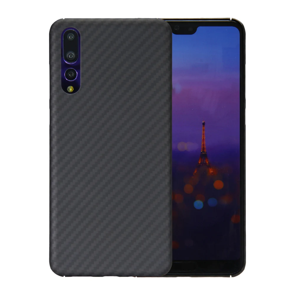 Роскошный чехол для телефона Huawei P20 Pro Ультратонкий матовый из арамидного волокна