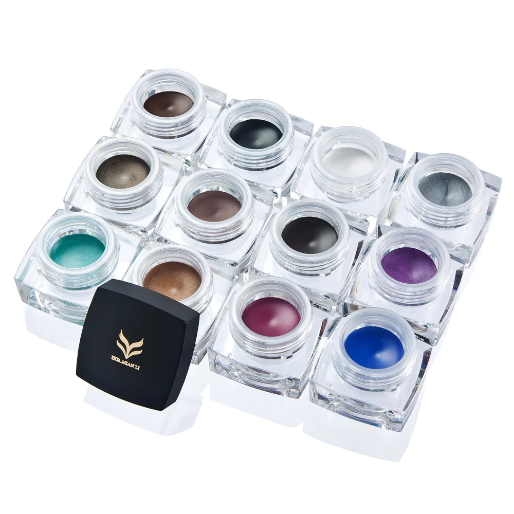 HUAMIANLI Black Waterproof Eyeliner Gel Makeup Cosmetic Eye Liner |