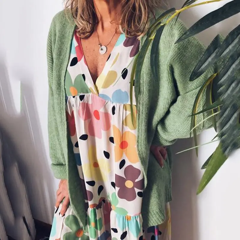 Boho сексуальные Клубные пляжные желтые Большие размеры женские миди платья