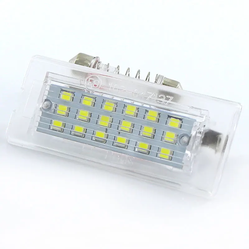 Apmatauto 2 шт. белые светодиодные с CANbus номерной знак светильник лампа 18 SMD 3528 для BMW E53
