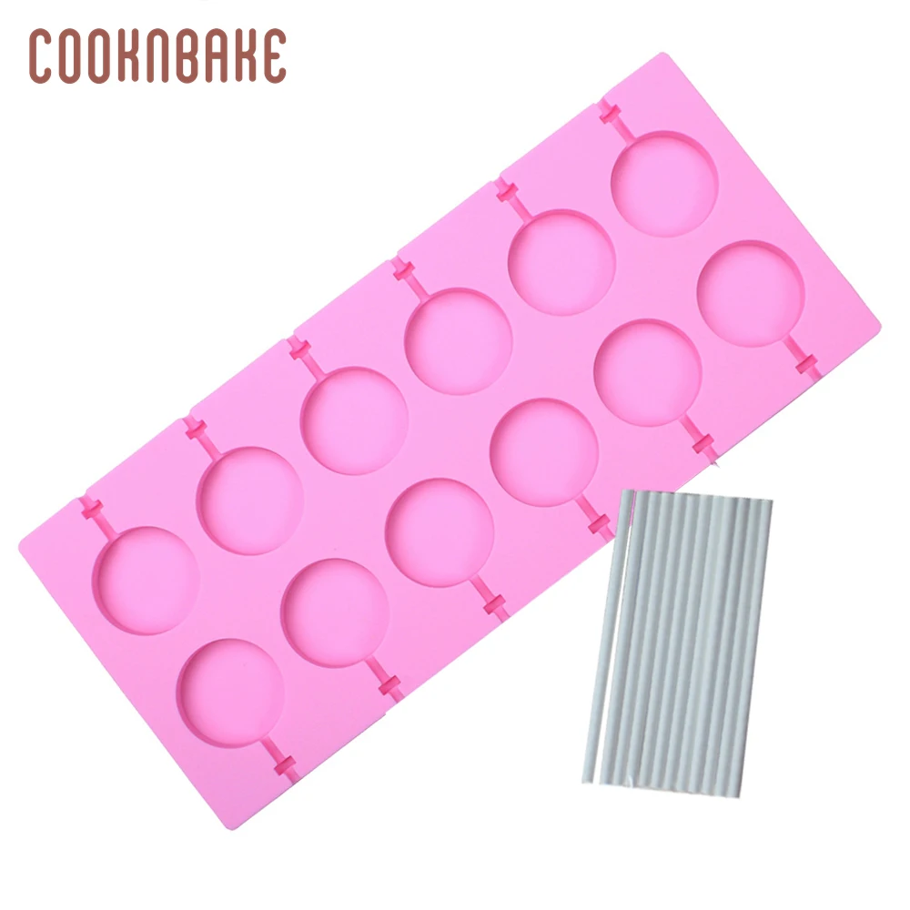 COOKNBAKE силиконовые формы для леденцов конфет шоколада круглая форма торта