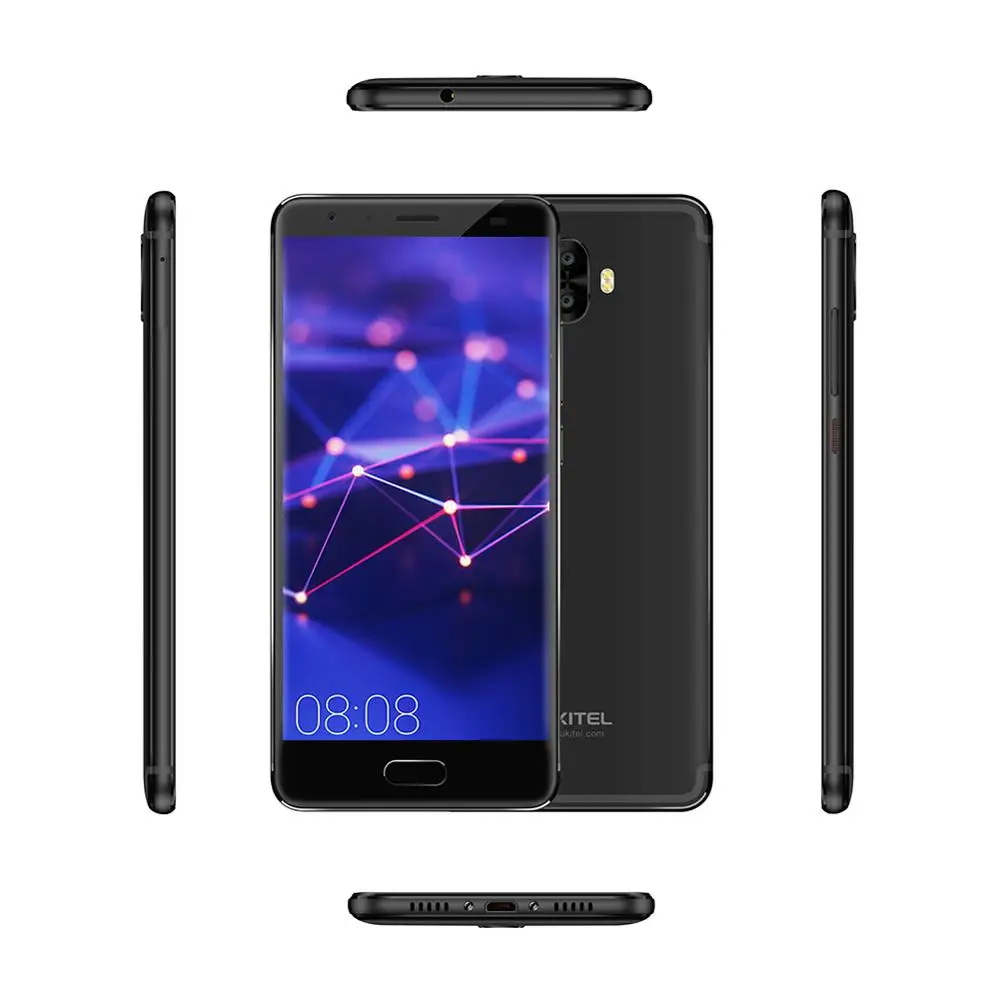 Oukitel K8000 8000 мАч 5," HD AMOLED lcd 4 ГБ ОЗУ 64 Гб ПЗУ Восьмиядерный двойной тыловая камера MTK6750T Быстрая зарядка смартфон с отпечатком пальца