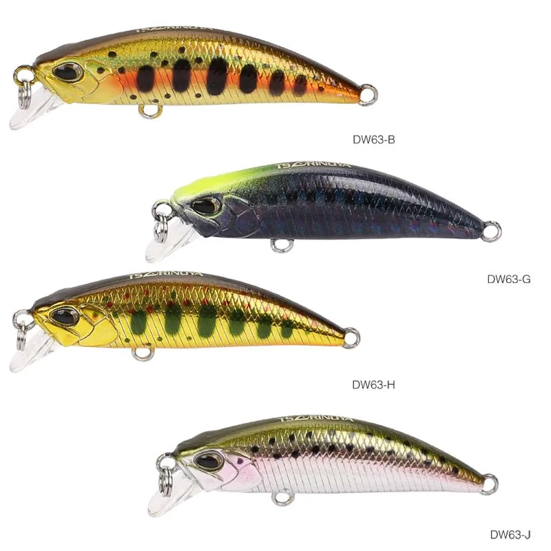 DW63-B-G-H-J TSURINOYA DW63 тонущие приманки Minnow Набор 50 мм 5 г 4 шт. мини Гольян жесткие рыболовные плавающие приманки Искусственные воблеры кренкбейт Peche Leurre - Цвет: DW63-B-G-H-J