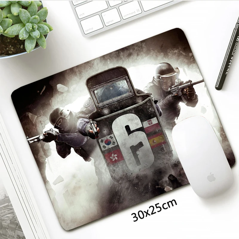 Нескользящий игровой коврик для мыши 30x25 см | Компьютеры и офис