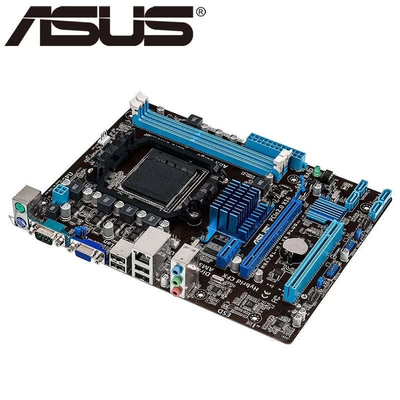 Asus M5A78L-M LX3 PLUS настольная материнская плата 760G 780L Socket AM3+ DDR3 16G Micro ATX UEFI биос оригинальная б/у материнская плата в продаже