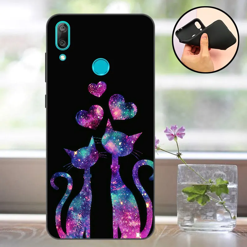 XYM Чехол для huawei Honor 8A, мягкий ТПУ чехол для Honor 8A, чехол для телефона, для huawei Honor 8A, JAT-LX1, 8 A, чехол, силиконовый матовый Honor8A 6,09 - Цвет: XYM