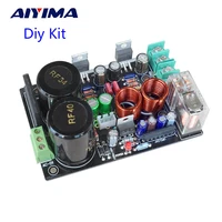 aiyima lm1875 audio amplifier board stereo amplificador gaincard gc version lm1875 low distortion amp diy kits