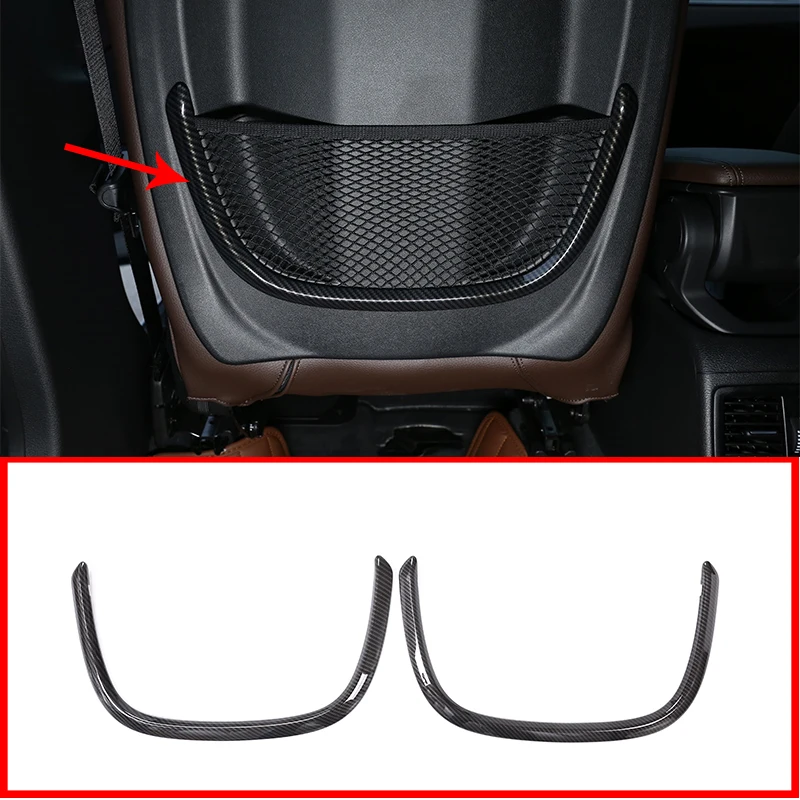 

Для BMW X1 F48 16-19 углеродное волокно ABS Хромированная задняя сетка рамка Обложка отделка для BMW 2 серии 218i f45 f46 для BMW X2 F47 2018