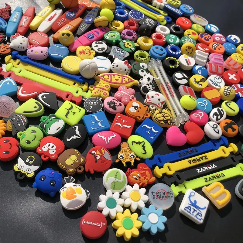 500 шт. ассорти различных Теннисный Демпфер Амортизатор для уменьшения Tenis ракетка