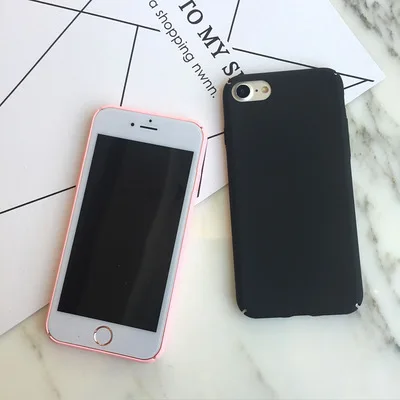 Простые любители стиль комплексная защита shell ПК футляр Скраб для iphone 6 s plus case cover 7
