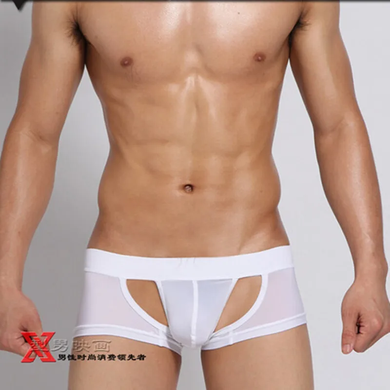 Сексуальное нижнее белье роскошное мужское модное шорты мягкое дышащее с низкой