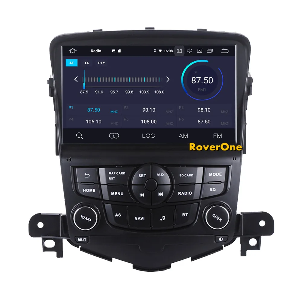 RoverOne для Chevrolet Cruze Lacetti 2 Android 9,0 Авторадио автомобильный мультимедийный плеер радио gps навигация головное устройство без DVD