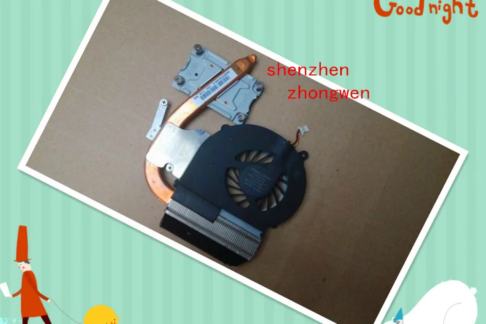 Подлинная Новая бесплатная доставка NFB73B05H 001 DFS551005M30T FADL для HP CQ43 CQ57 646183 Вентилятор
