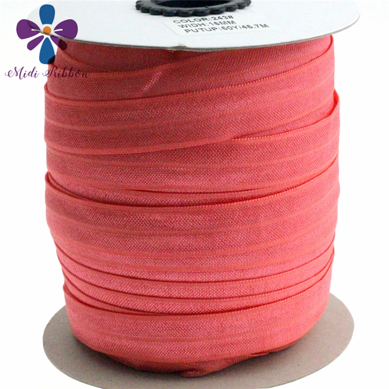 Эластичный арбуз 5/8 дюйма 15 мм 50 ярдов в рулоне|fold elastic|fold over elasticfoe elastic |
