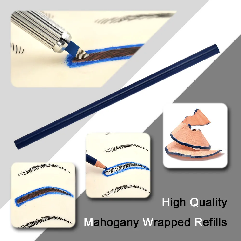 Профессиональный 3D набор для тренировки татуажа бровей микроблопасти| |