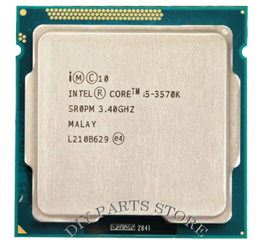 Intel Core i5 3570k i5 -3570k 3.4GHz/ 6MB Socket 1155 CPU  Processor HD 4000 Supported memory