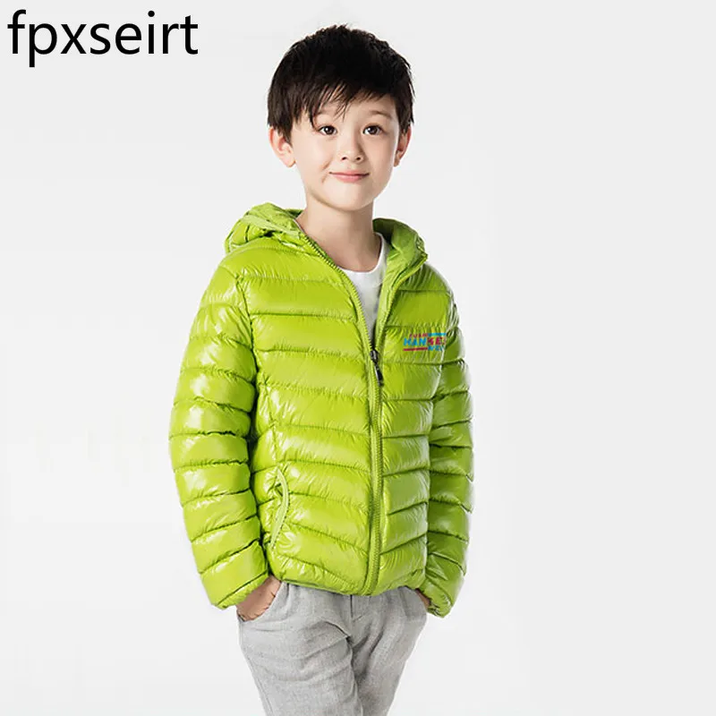 Детская зимняя куртка с капюшоном детская для мальчиков и девочек модное