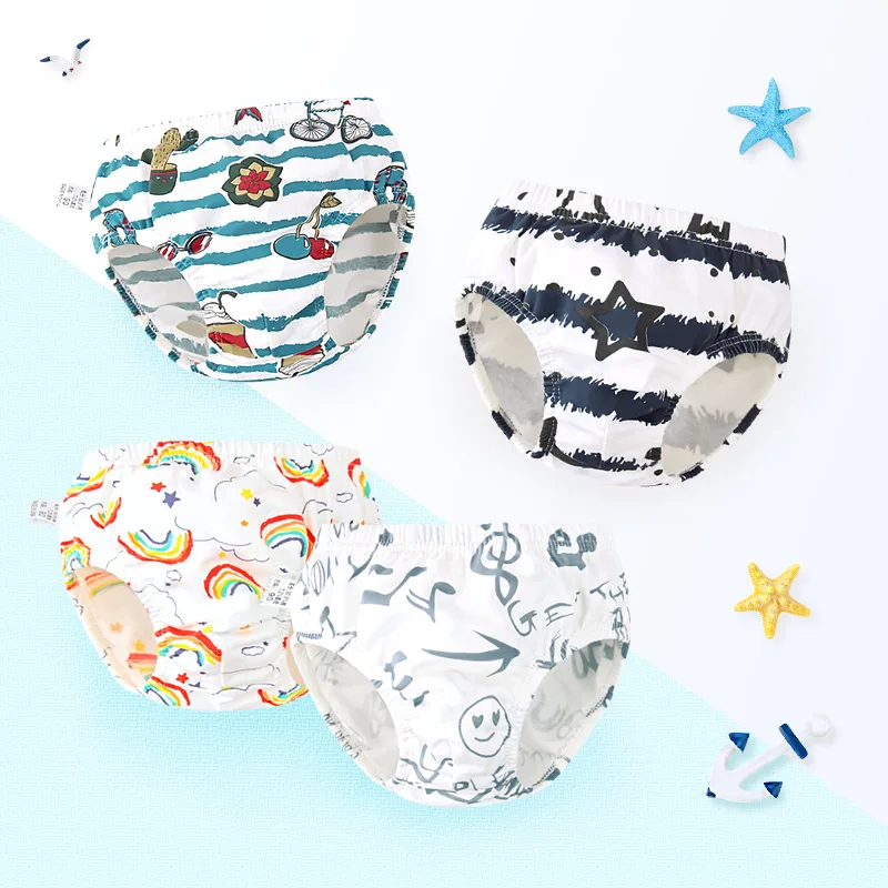 Baby Cotton Panties Girls' Briefs For Boy Children Underwear Shorts Kids Lovely Underpants Cute Soft Clothing CN | Детская одежда и