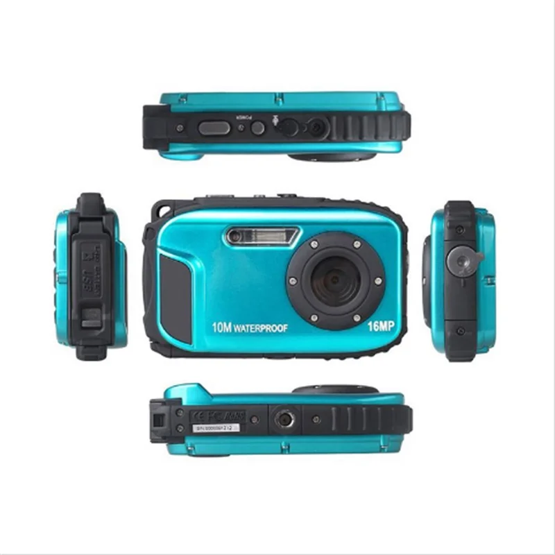 HD водостойкая камера цифровая 16MP 2 7 'фотокамера 8x Zoom Instax Camara De Fotos Anti shake Video