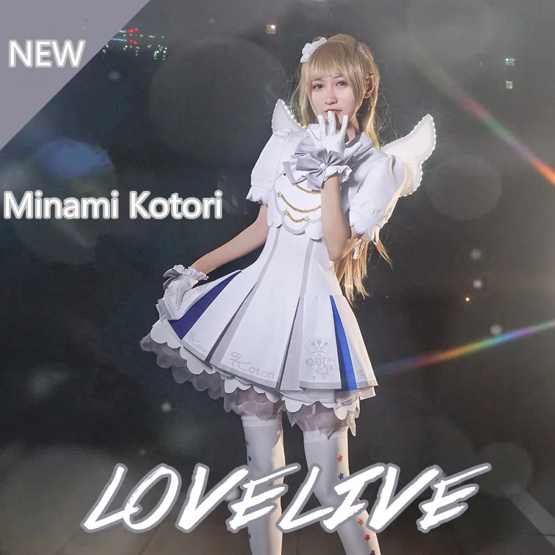 

Anime! 2018 New Hot Lovelive Minami Kotori Arcade Game 4 sj Uniform Lolita Dress Cosplay Costume For Halloween Free Shipping