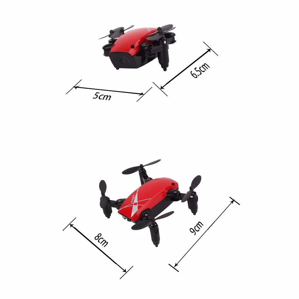 Wi Fi FPV мини Дрон с камерой HD складное зарядное устройство для квадрокоптера Микро