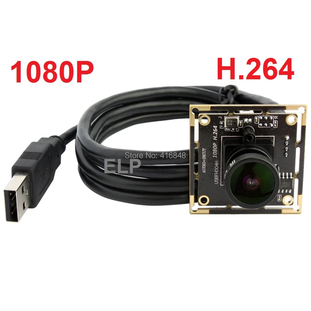 H.264 MJPEG YUY2 2MP широкий обзор 170 градусов рыбий глаз usb модуль камеры UVC для