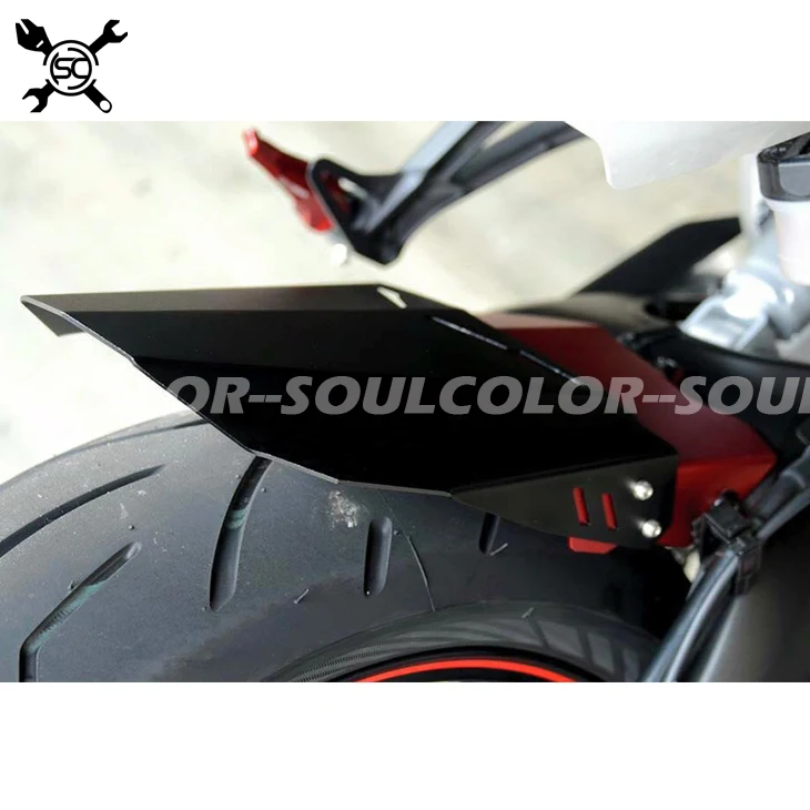 Заднее крыло из алюминиевого сплава Hugger Fender Mudguard подходит для YAMAHA MT09 MT-09 FZ-09 MT 09 FZ 09