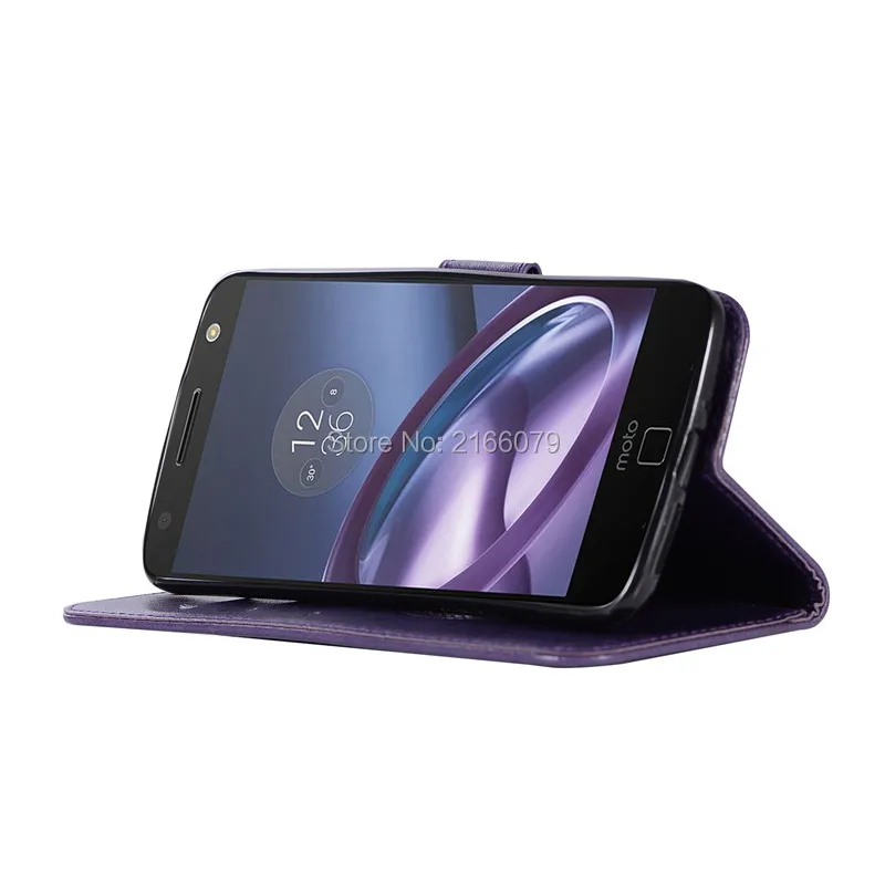 Роскошный флип-чехол из искусственной кожи с 3D рисунком совы для Motorola Moto G5S XT1793