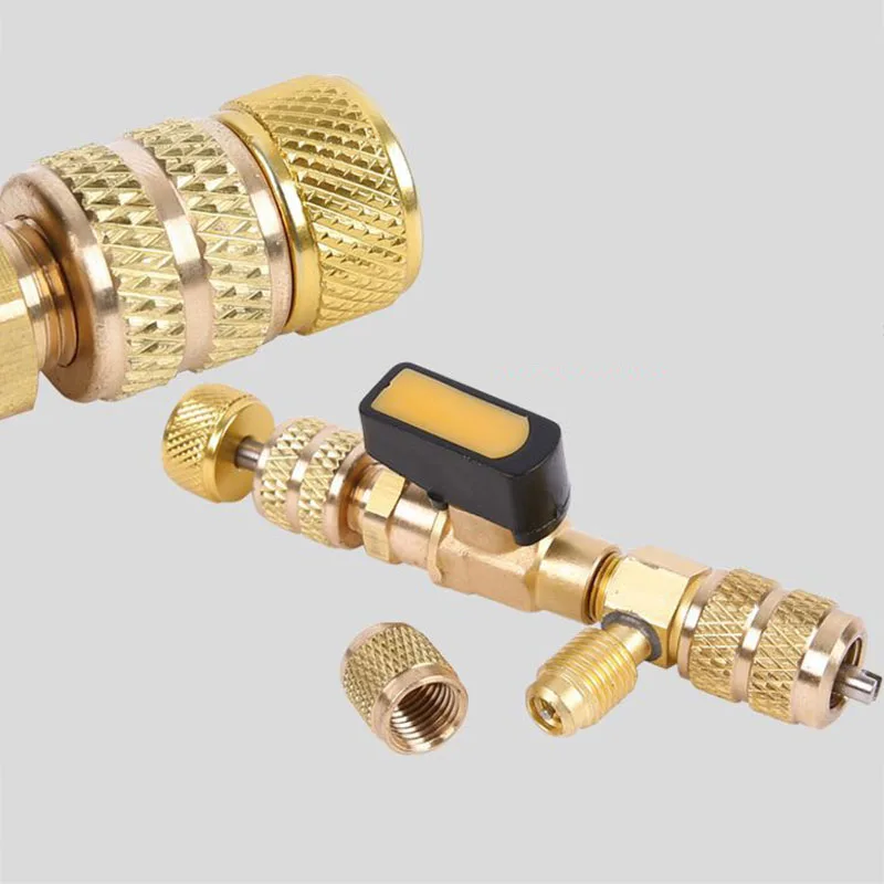 Hot Car Air Conditioner Valve Core Remover Wrench Replacement Auto Service Tool JLD |