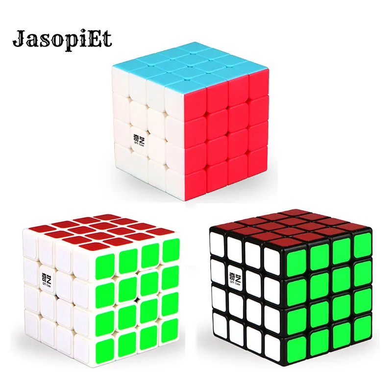 JasopiEt ew QiYi Yuan S 4x4 магический куб головоломка скоростной игрушка магические