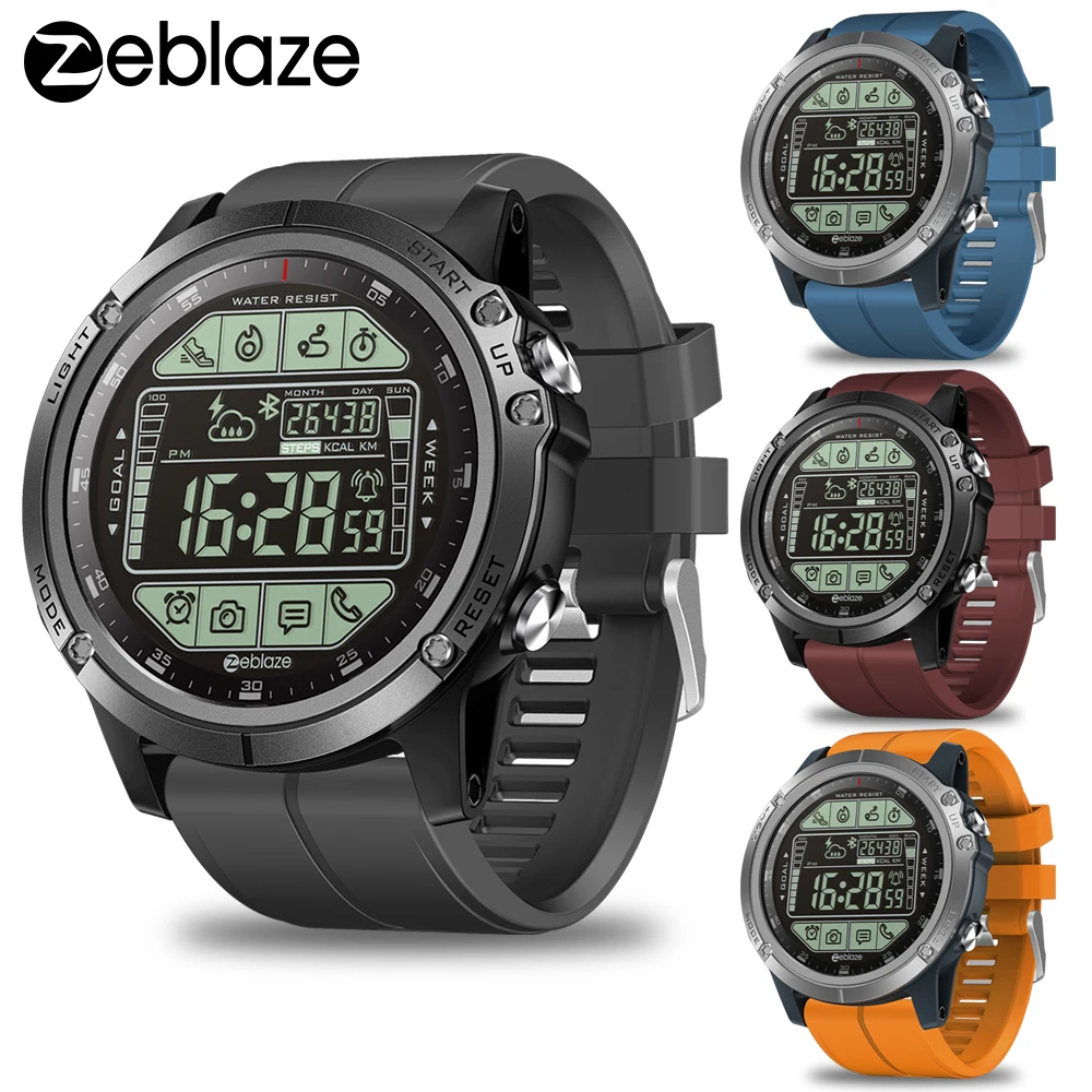 2019 стекло zelbase VIBE 3S смарт часы 580 мА/ч два года в режиме ожидания на открытом