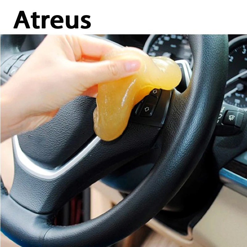 Автомобильная клавиатура Atreus для чистки многофункциональная гелевая Nissan Qashqai Skoda