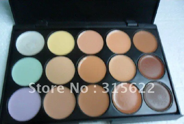 Free Shipping Professional 15-Color Concealer Makeup Palette ( 20pcs/lot) | Красота и здоровье