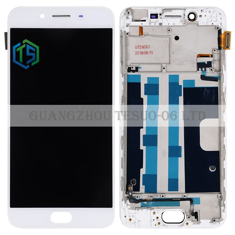 100% рабочий R9S R9 жидкокристаллический дисплей сенсорный экран + рамка