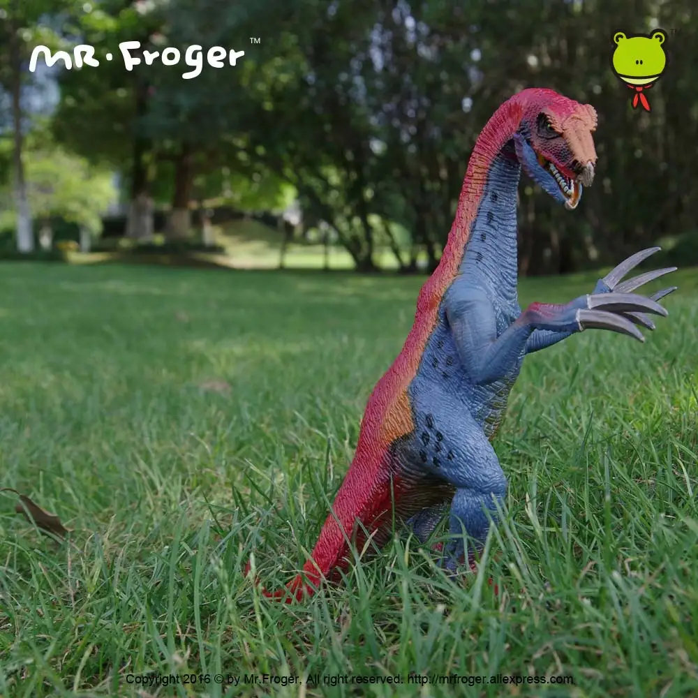Фото Mr.Froger Therizinosaurus модель игрушечный динозавр ПВХ модели Классические игрушки детские животные модель древняя коллекция Юрского периода №2